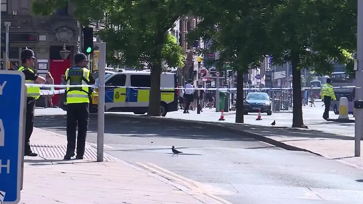Absperrung in Nottingham: Drei Menschen wurden getötet.