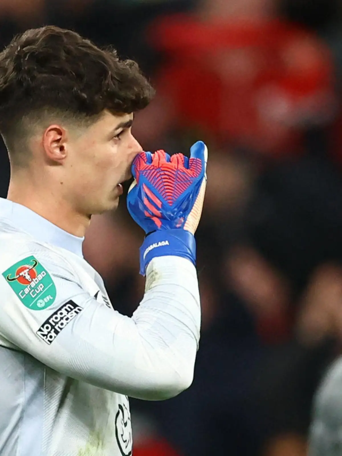 Soccer Football - Carabao Cup Final - Chelsea v Liverpool - Wembley Stadium, London, Britain - February 27, 2022  Chelsea's Kepa Arrizabalaga looks dejected after the match REUTERS/David Klein