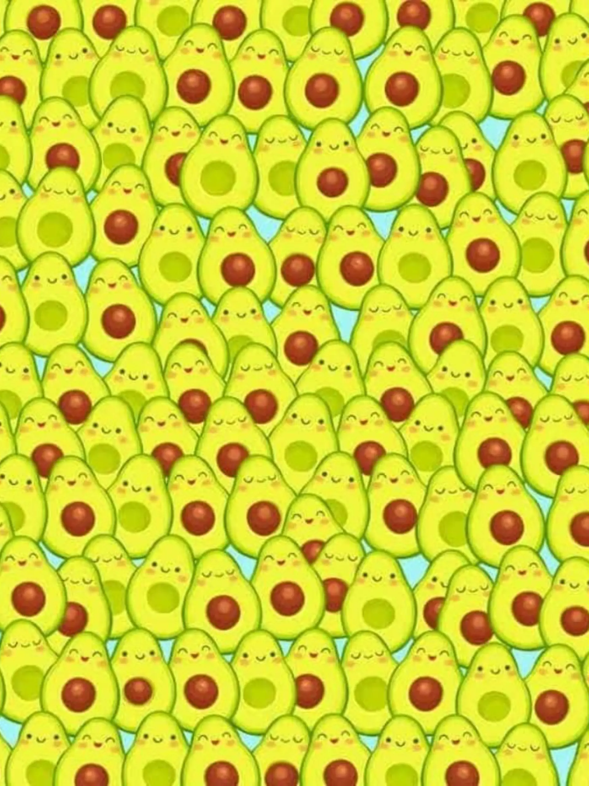 Suchbild Avocados Herz