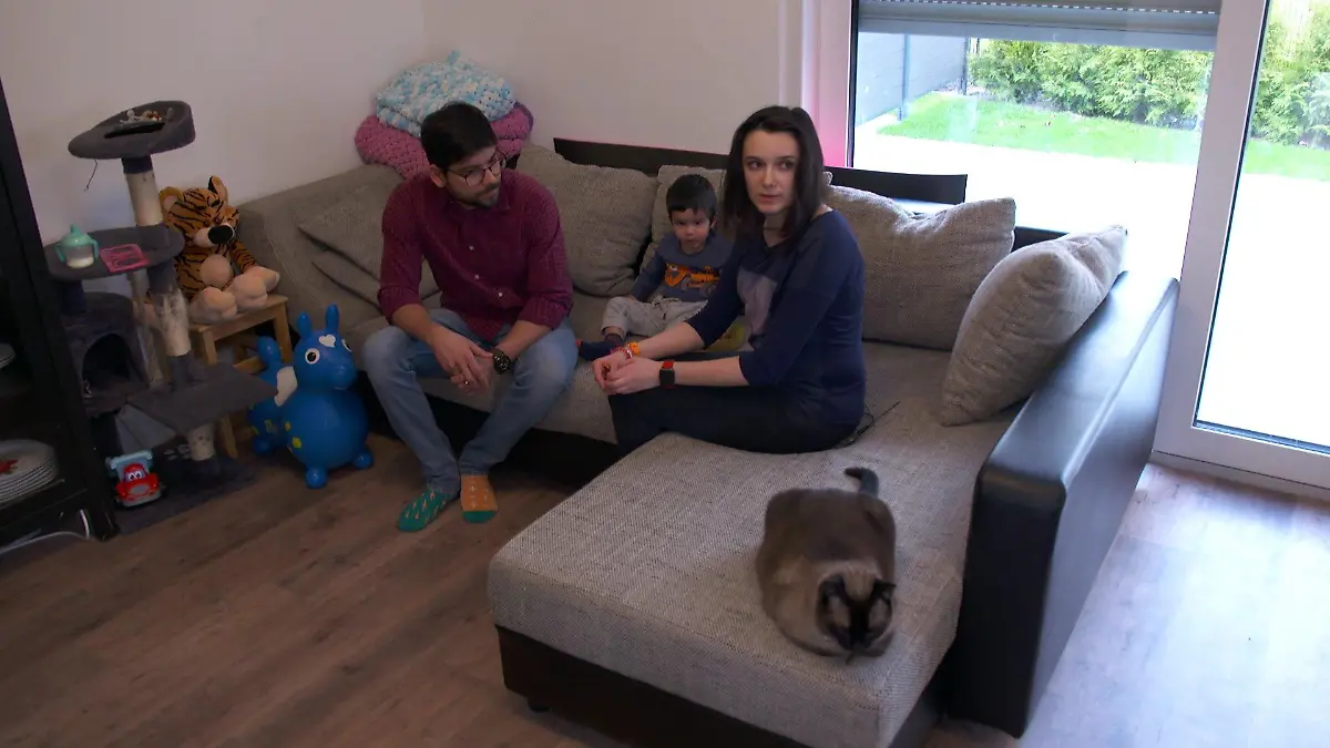 Iryna Das bangt um ihre Familie in der Ukraine.