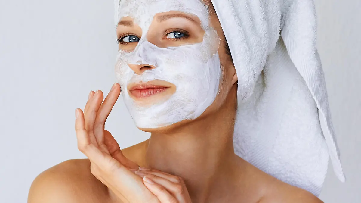 Skin care and treatment, spa, natural beauty and cosmetology concept, over white backgroundcosmetology concept, over white background