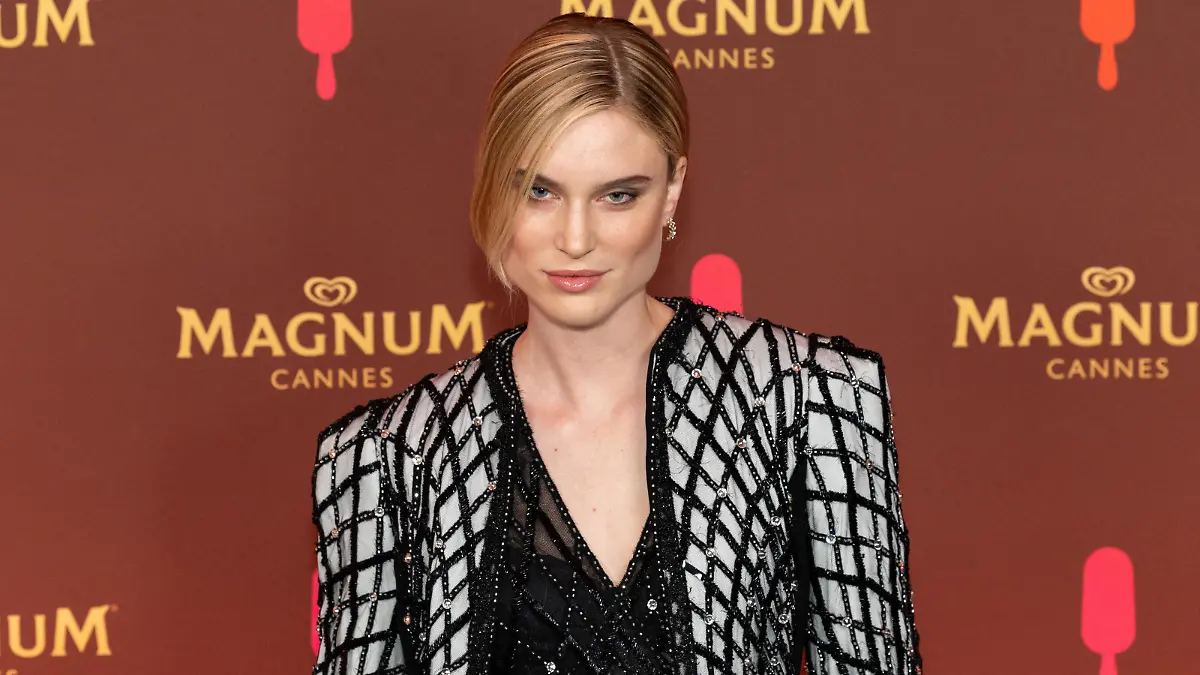 Kim Hnizdo - Soirée sur la plage Magnum lors du 76ème Festival International du Film de Cannes le 22 mai 2023. © Cannes Magnum/Jeremy Melloul/Bestimage Evening on Magnum Beach during the 76th Cannes International Film Festival on May 22, 2023.