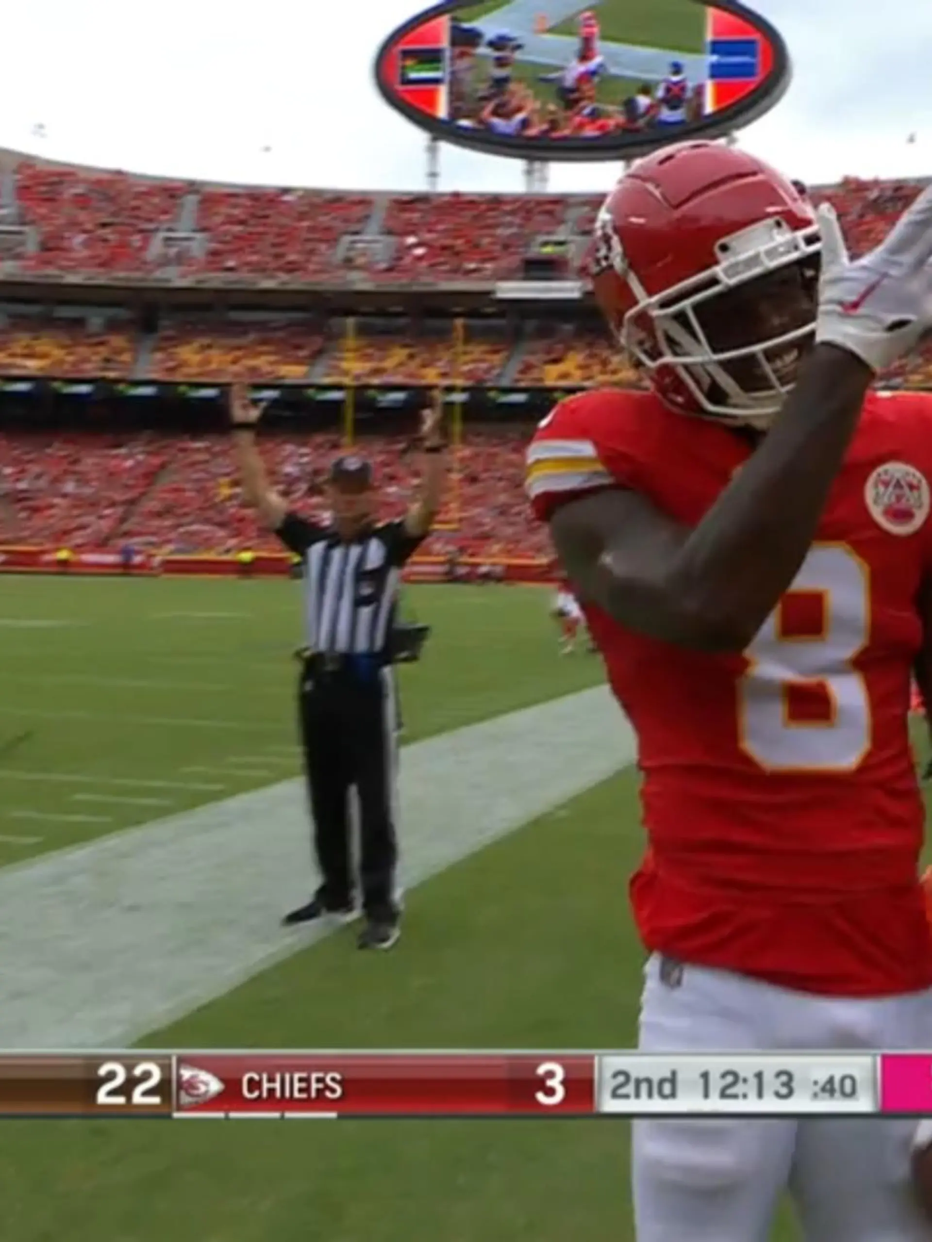 Im letzten Preseasonspiel, bevor die Saison dann starten konnten die Kansas City Chiefs gegen die