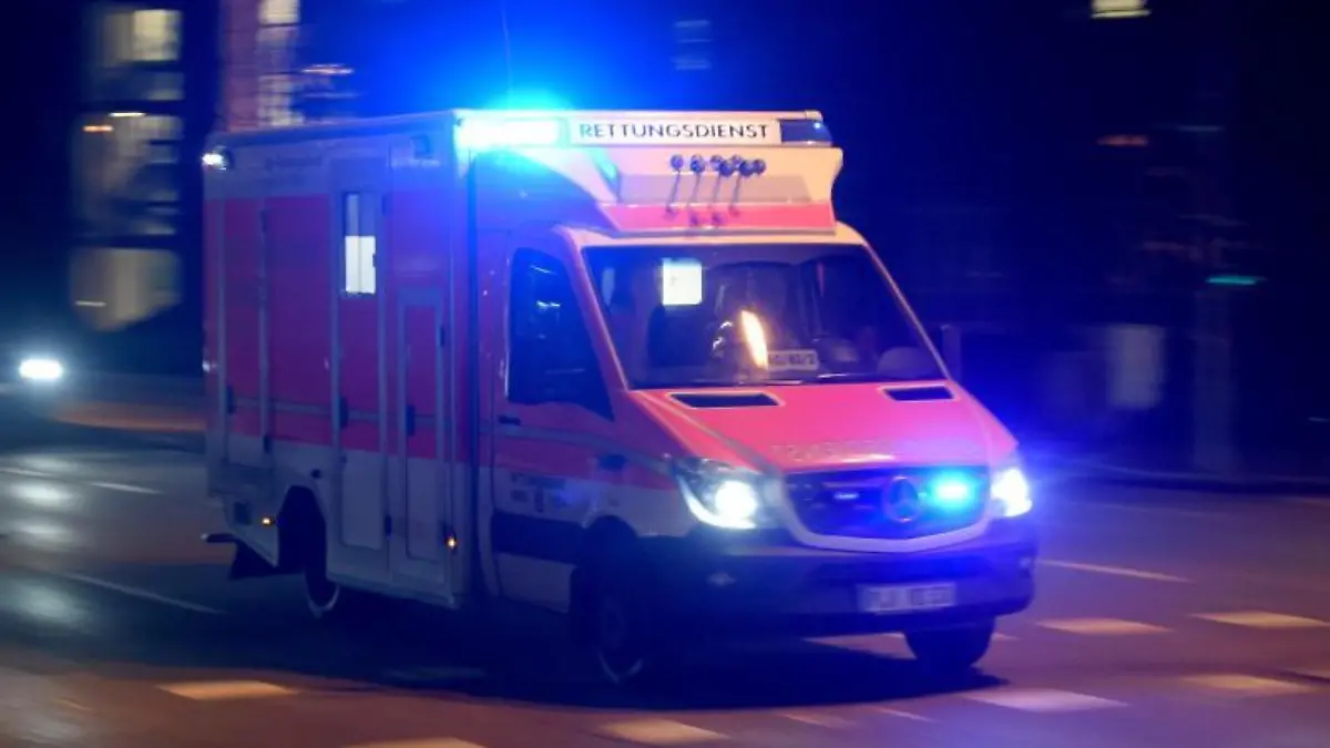 Ein Krankenwagen