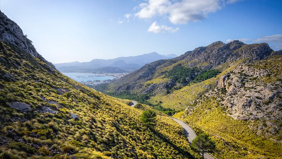The Serra de Tramuntana (Spanish: Sierra de Tramontana) is a mountain range running southwest–northeast which forms the northern backbone of the Spanish island of Mallorca.