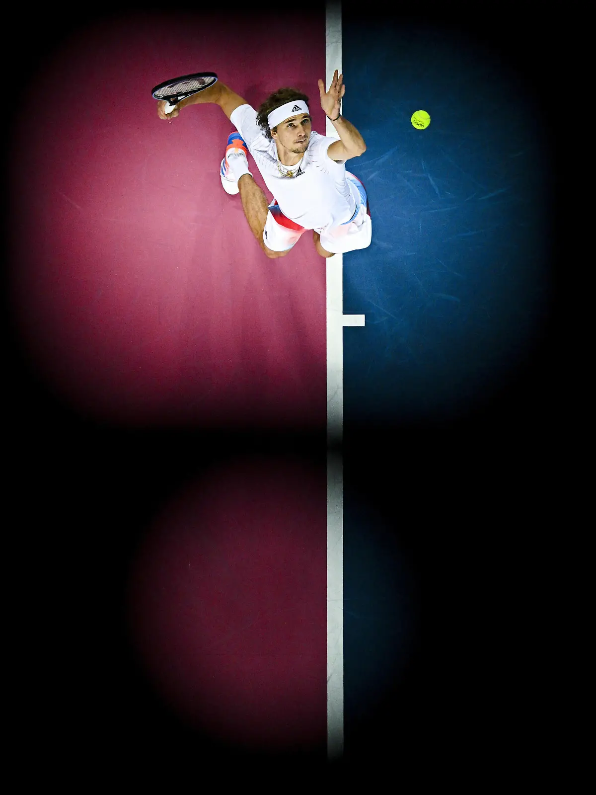 Sport Themen der Woche KW05 Alexander Zverev Ger TENNIS : Open Sud de France 2022 - Montpellier - 05/02/2022 JBAutissier/Panoramic PUBLICATIONxNOTxINxFRAxITAxBEL