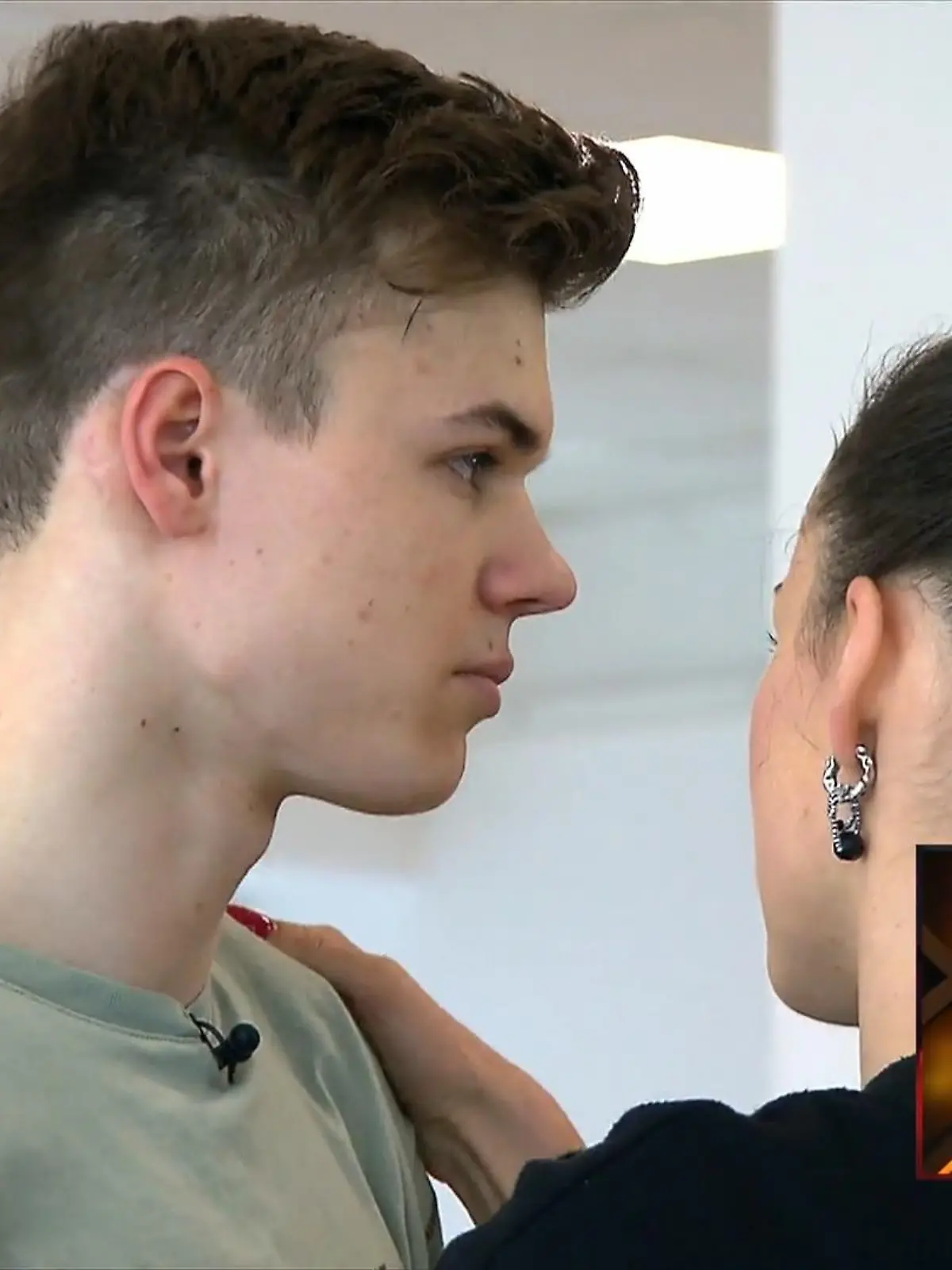 In Die Hose Gemacht Groß Eine besondere Challenge: Beim Namen 'Rurik' hat Diego sich "in die