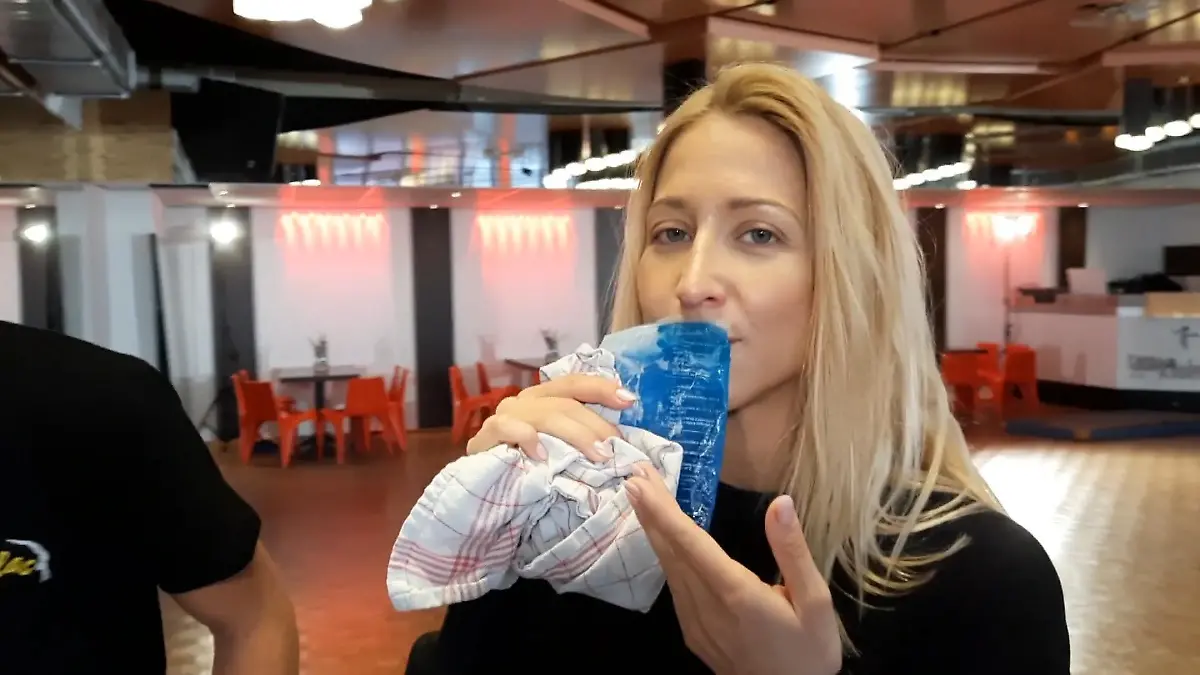 Das tut weh! Blutiger Unfall beim "Let's Dance"-Training René und Kathrin