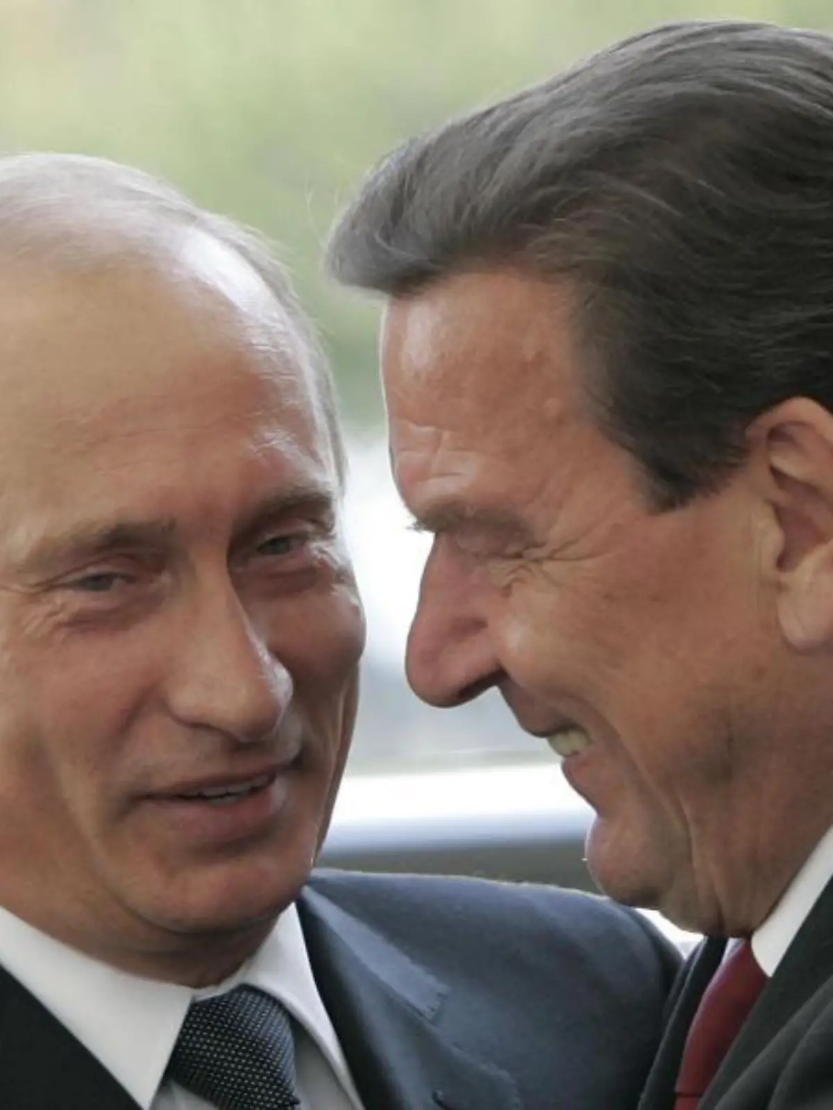 Putin und Schröder