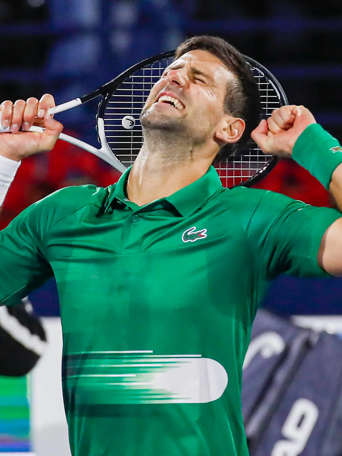 Sport Bilder des Tages Novak Djokovic SRB - Dubai Duty Free Tennis Championships 2022, ATP500 - Mens Tennis, 21.2.2022, Dubai Dubai Duty Free Tennis Centre, United Arab Emirates, Foto: Mathias Schulz *** Novak Djokovic SRB Dubai Duty Free Tennis Championships 2022, ATP500 Mens Tennis, 21 2 2022, Dubai Dubai Duty Free Tennis Centre , United Arab Emirates, Photo Mathias Schulz