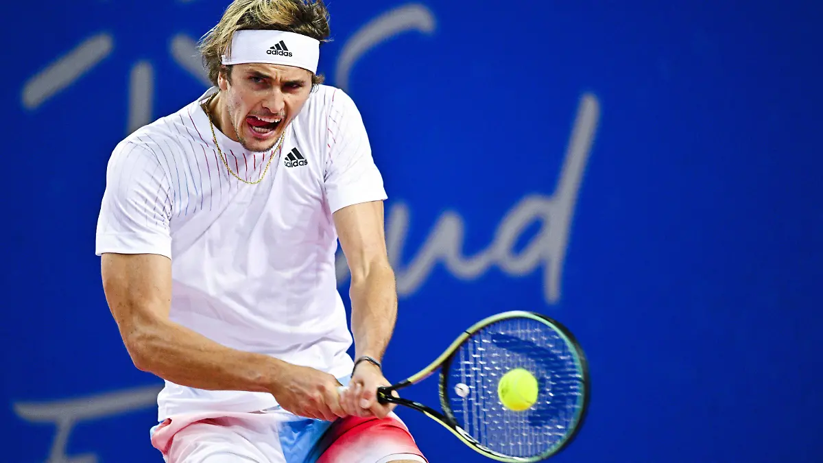 Alexander Zverev Ger TENNIS : Open Sud de France 2022 Finale simple messieurs - Montpellier - 06/02/2022 JBAutissier/Panoramic PUBLICATIONxNOTxINxFRAxITAxBEL