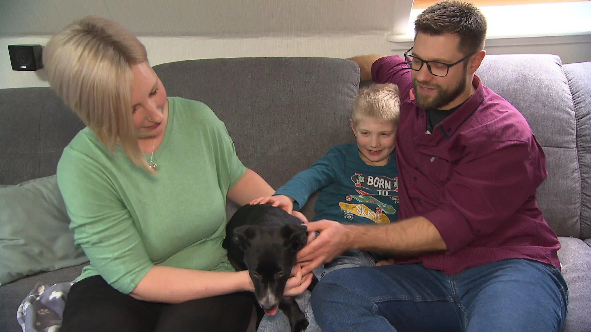 Frankie lebt jetzt bei Familie Kesselboth in Hamburg-Lohbrügge.