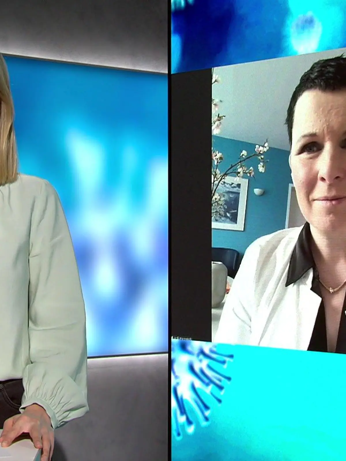 Nele Balgo spricht mit Dr. Jördis Frommhold