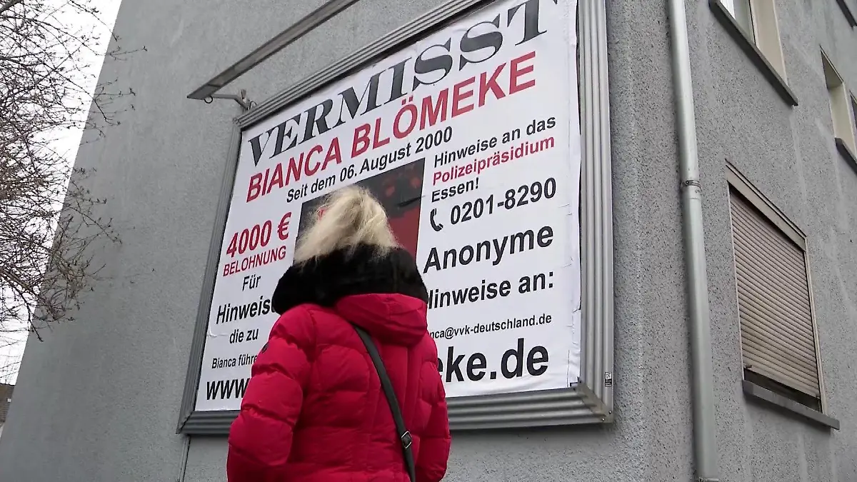 Vermisste Bianca Blömeke aus Essen Plakat