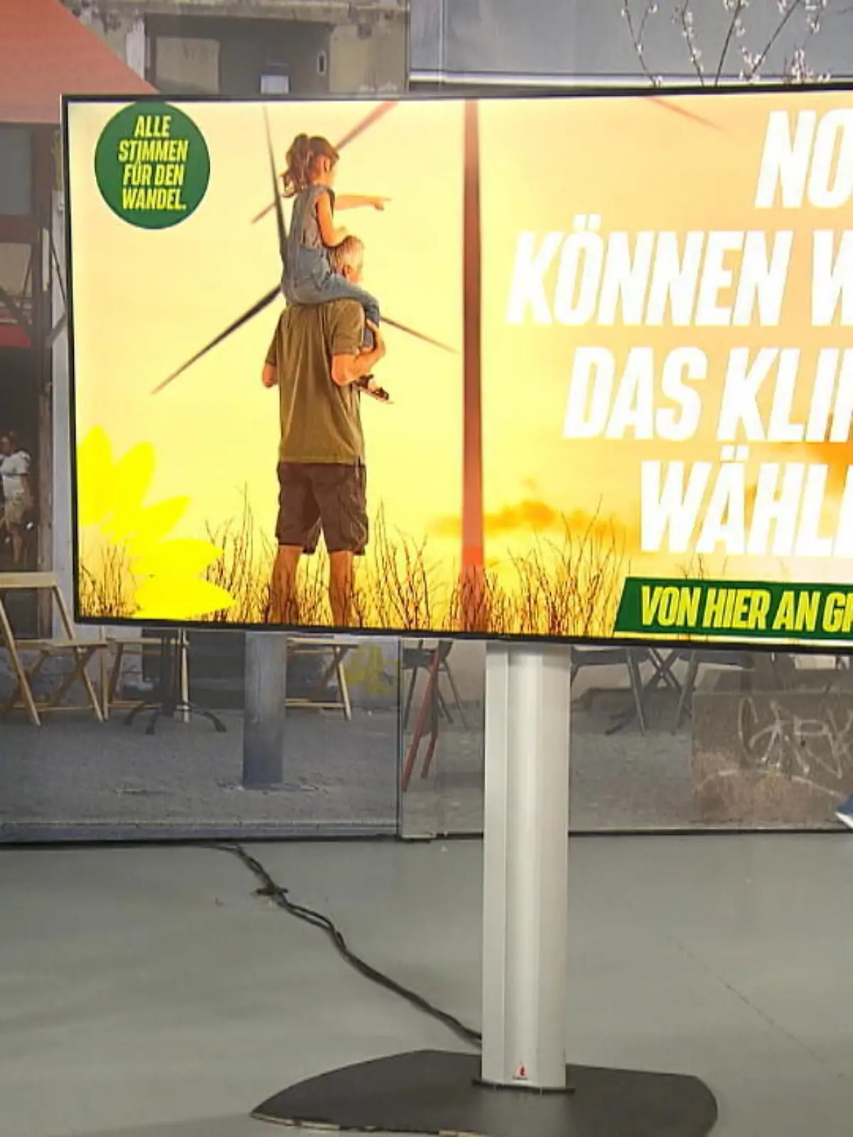 Bild zu: "Grüne präsentieren Wahlkampagne"