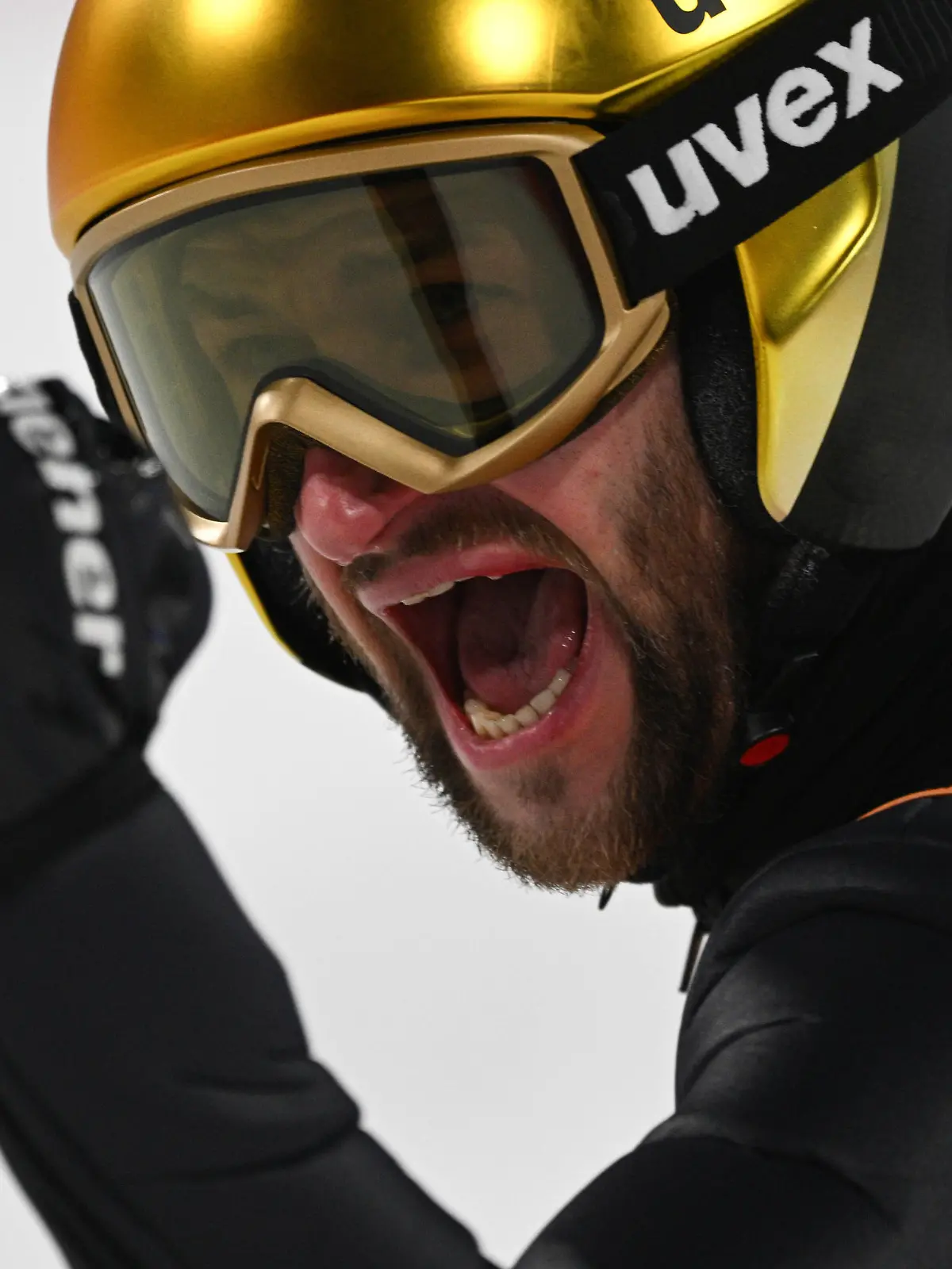  China Olympics 2022 Ski jumping, Skispringen, Ski, nordisch Men Team 8114705 14.02.2022 Germany s Markus Eisenbichler competes in the ski jumping men s team final round during the Beijing 2022 Winter Olympic Games, Olympische Spiele, Olympia, OS at the National Ski Jumping Centre in Zhangjiakou, China. Alexey Filippov / Sputnik Zhangjiakou China PUBLICATIONxINxGERxSUIxAUTxONLY Copyright: xAlexeyxFilippovx