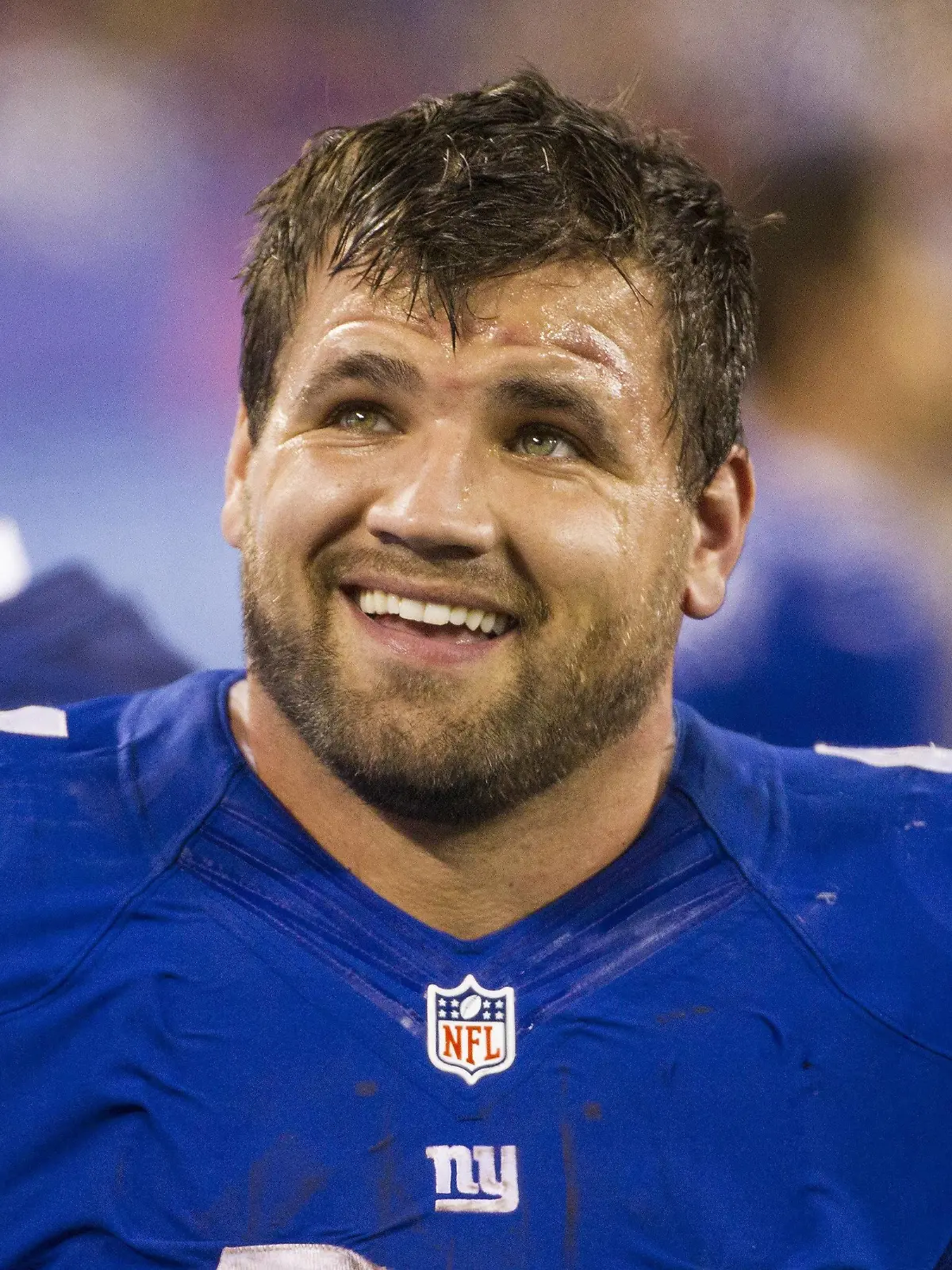October 21, 2013: New York Giants running back Peyton Hillis (44) looks on from the sidelines during the NFL American Football Herren USA game between the Minnesota Vikings and the New York Giants at MetLife Stadium in East Rutherford, New Jersey. The Giants win 23-7. (Christopher Szagola/Cal Media) NFL American Football Herren USA 2013: Vikings vs Giants OCT 21  - ZUMAcs7