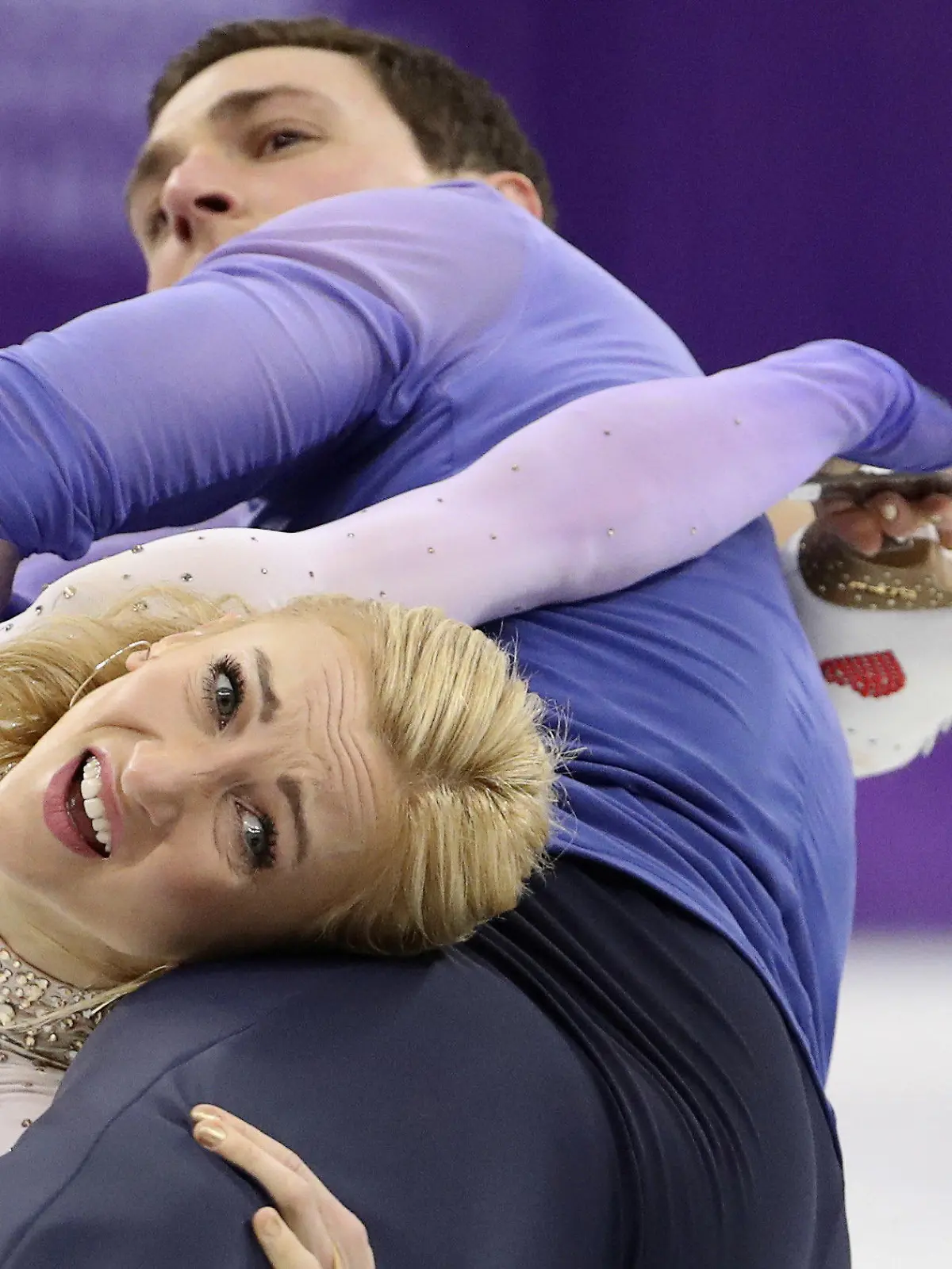 Figure Skating – Pyeongchang 2018 Winter Olympics – Pair Skating free skating competition final – Gangneung Ice Arena - Gangneung, South Korea – February 15, 2018 - Aljona Savchenko and Bruno Massot of Germany in action. REUTERS/Lucy Nicholson     TPX IMAGES OF THE DAY