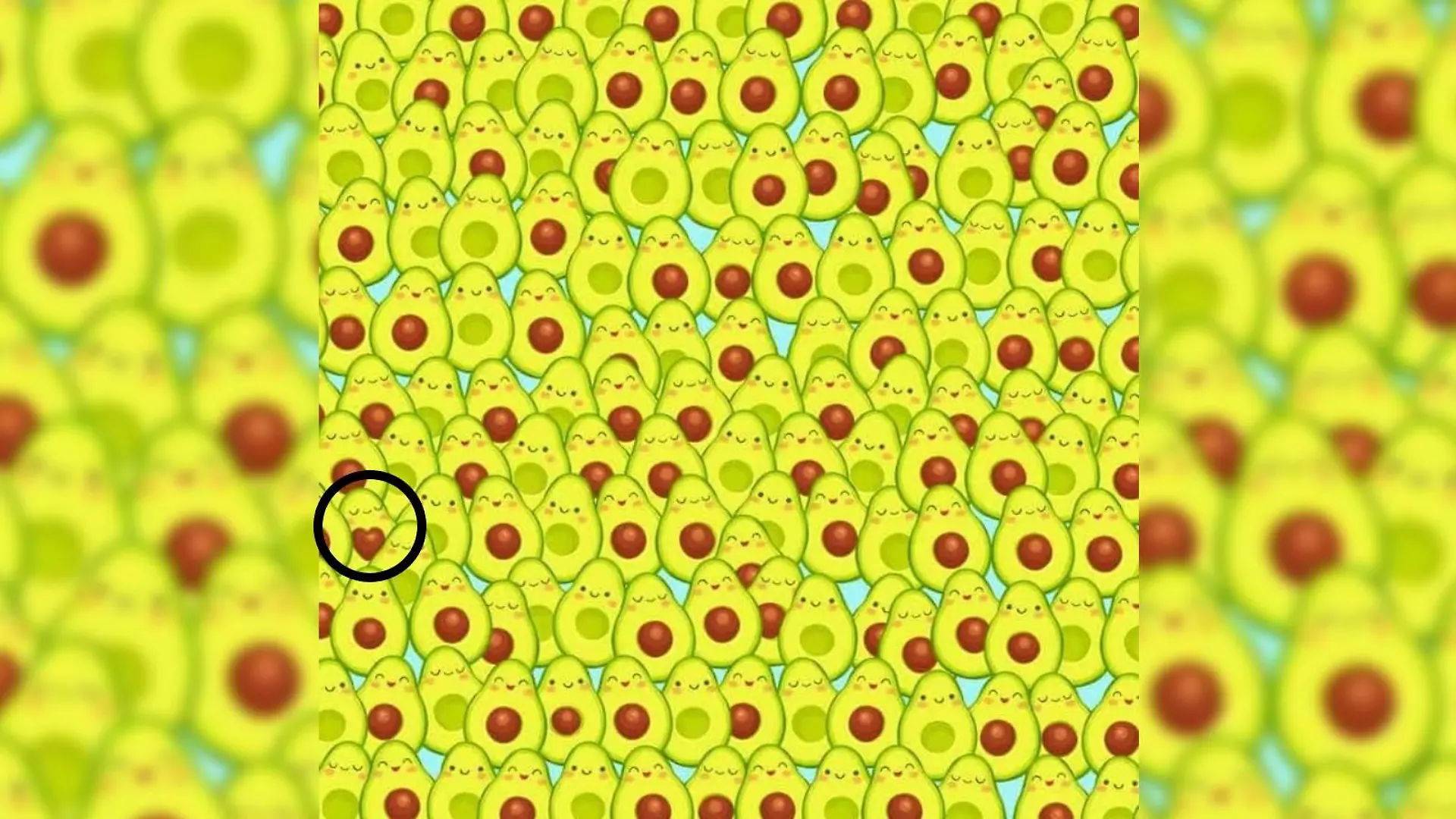 Suchbild Avocados und Herz