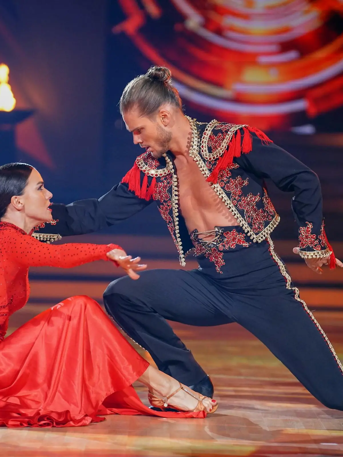 "Dancing Star 2021" Rúrik Gíslason und Renata Lusin mit ihrem Lieblingstanz (Paso Doble) aus dem letzten Jahr.

Die Verwendung des sendungsbezogenen Materials ist nur mit dem Hinweis und Verlinkung auf RTL+ gestattet.
