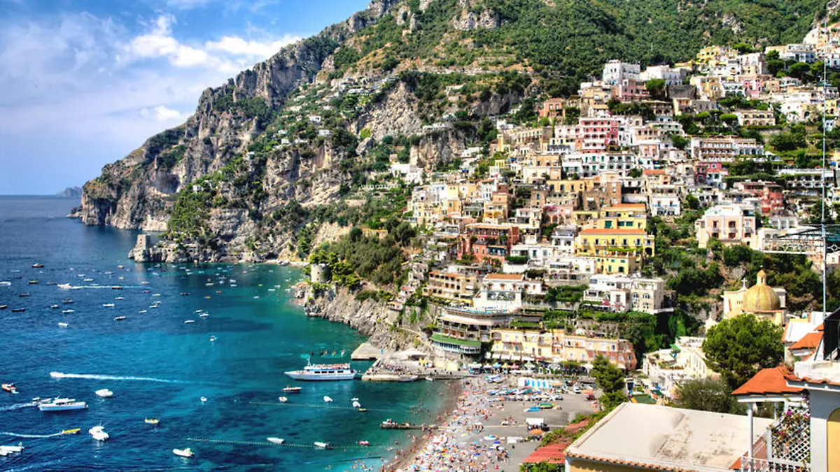 Amalfiküste in Italien
