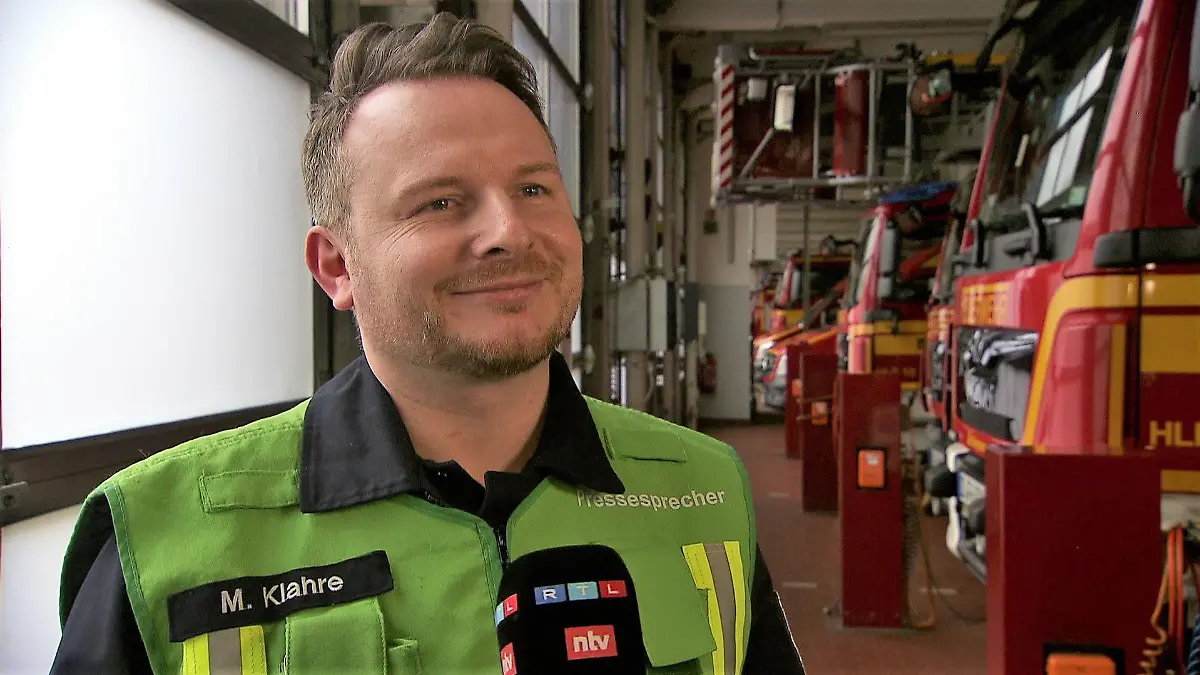 Michael Klahre, Pressesprecher Feuerwehr Dresden