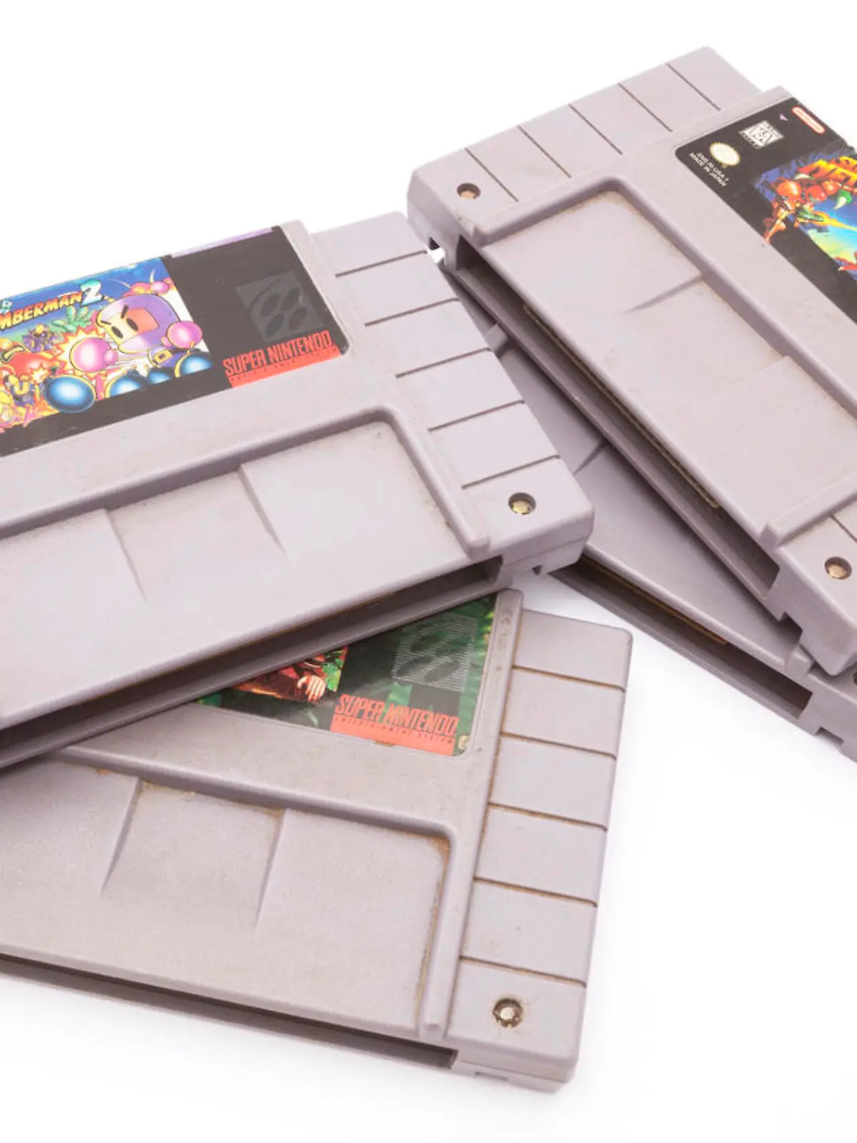 viña del mar, Chile - May 01, 2011: An isolated old Super Nintendo Games System distributed by Nintendo®.