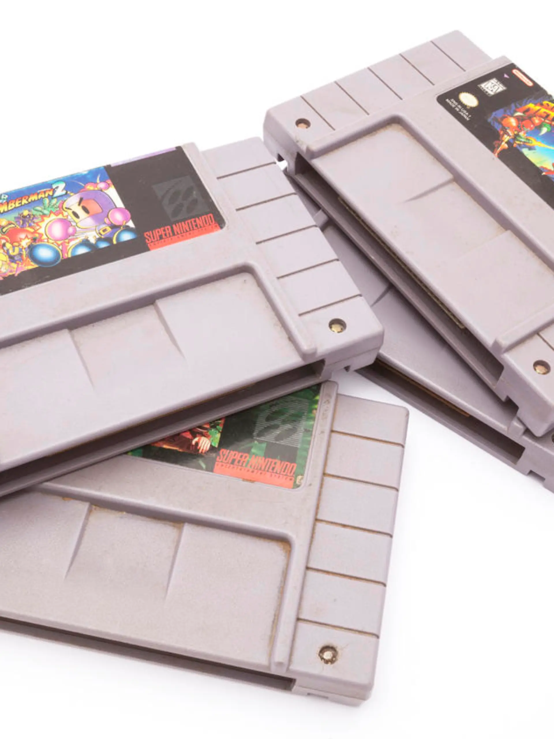 viña del mar, Chile - May 01, 2011: An isolated old Super Nintendo Games System distributed by Nintendo®.