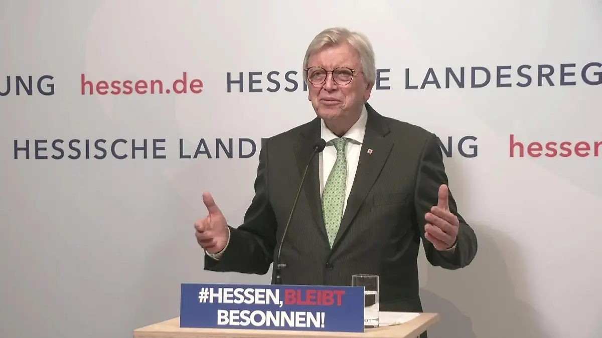 Ministerpräsident Volker Bouffier