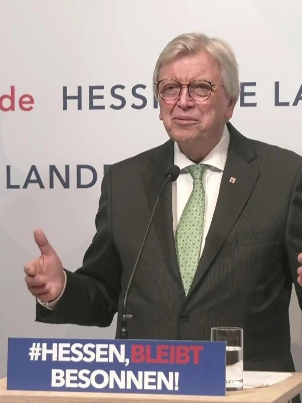 Ministerpräsident Volker Bouffier