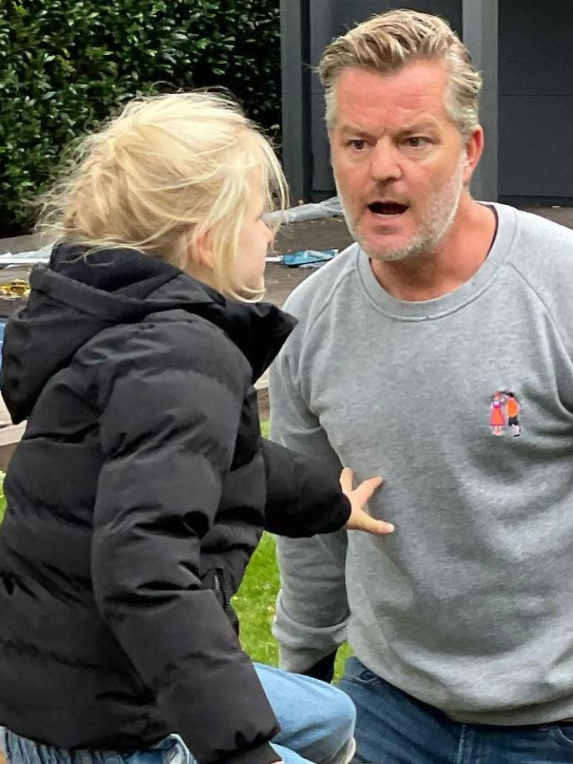 André Dietz und seine Tochter Mari