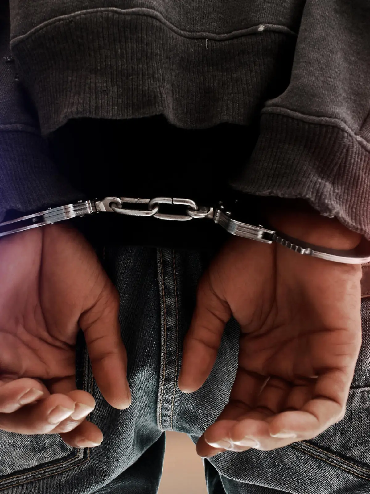 Man in handcuffs