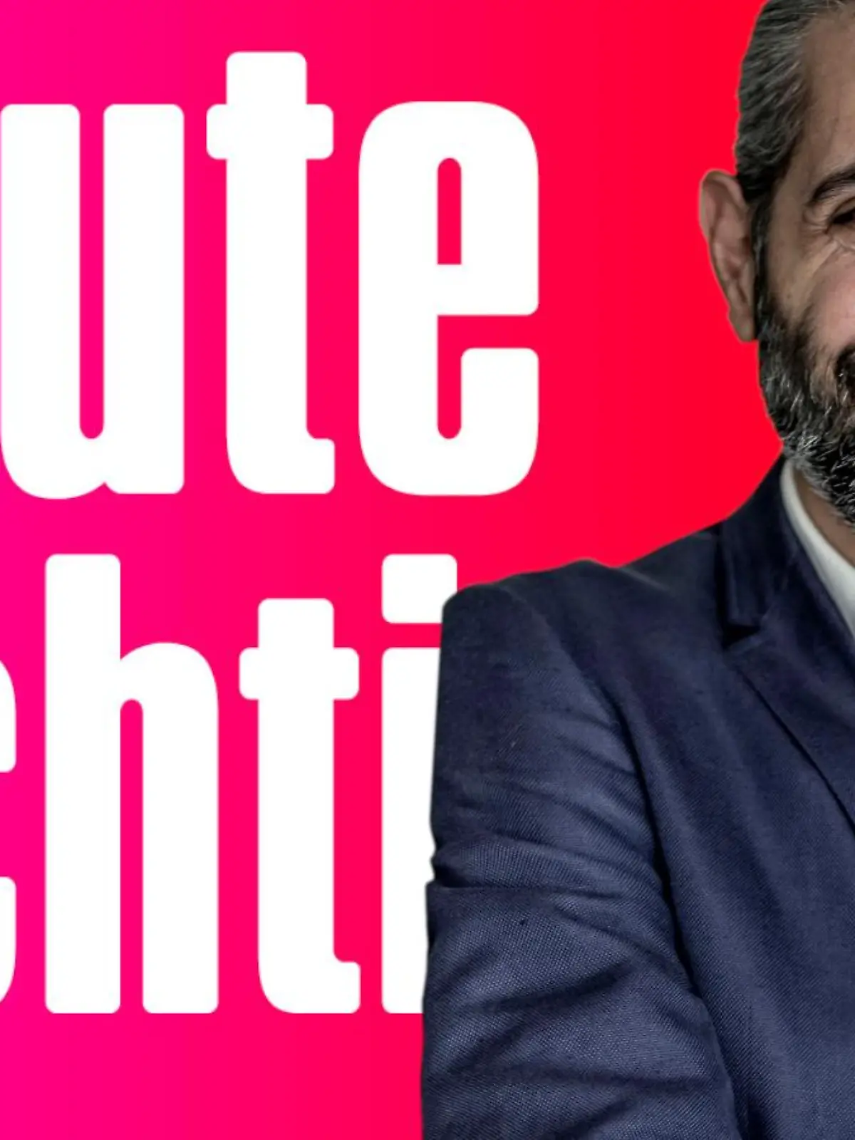 Michel Abdollahi ist der Host von "heute wichtig"