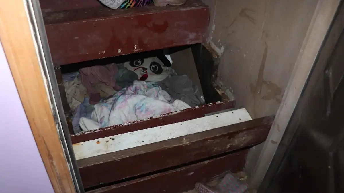 Hier wurde die kleine Paislee versteckt.
