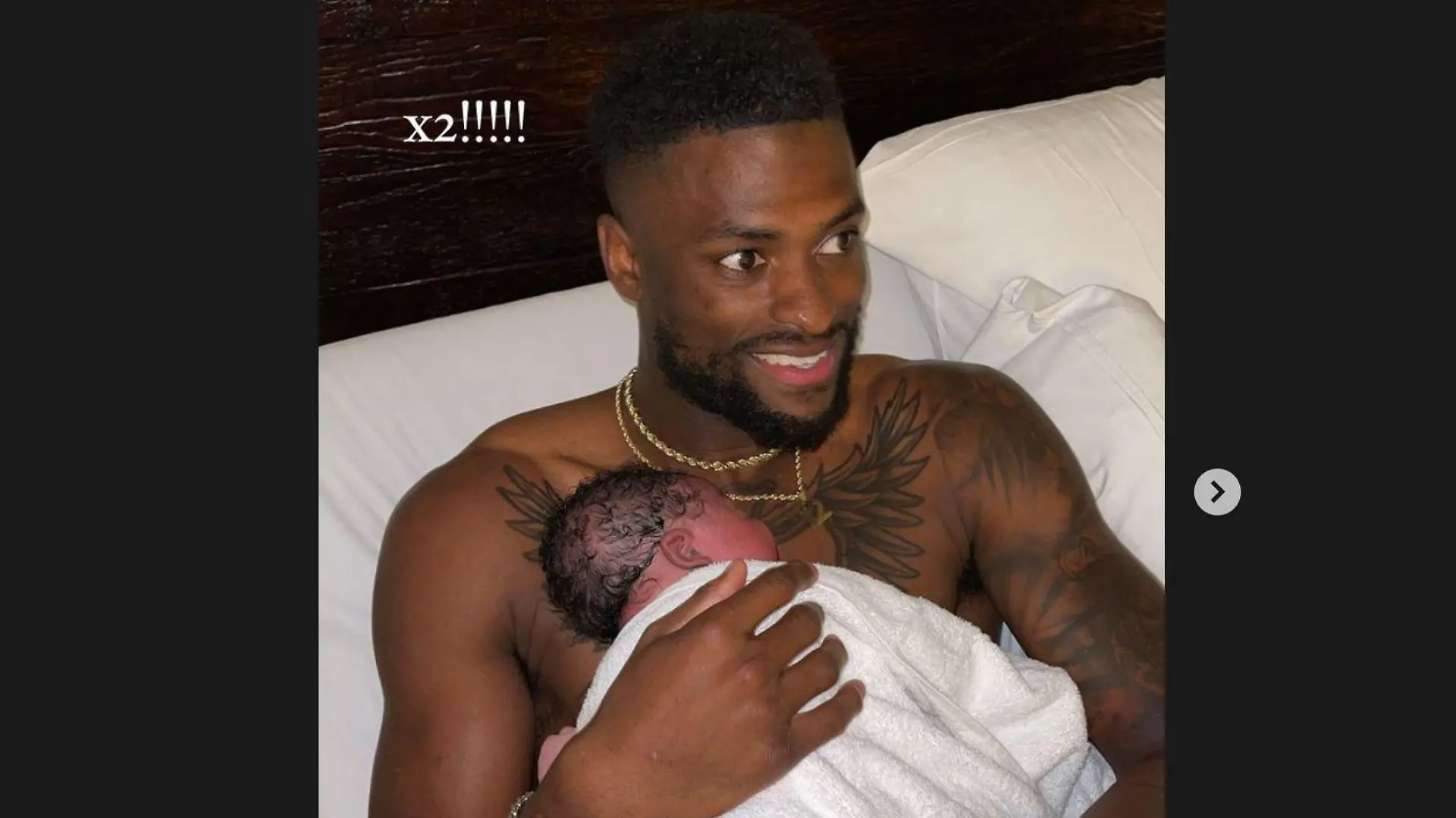 Van Jefferson wurde nur Stunden nach seinem Super-Bowl-Triumph Vater