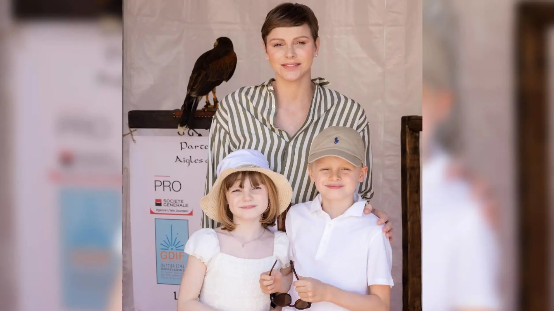 Fürstin Charlène meistert Auftritt mit ihren Kids Gabriella und Jacques mit Bravour.