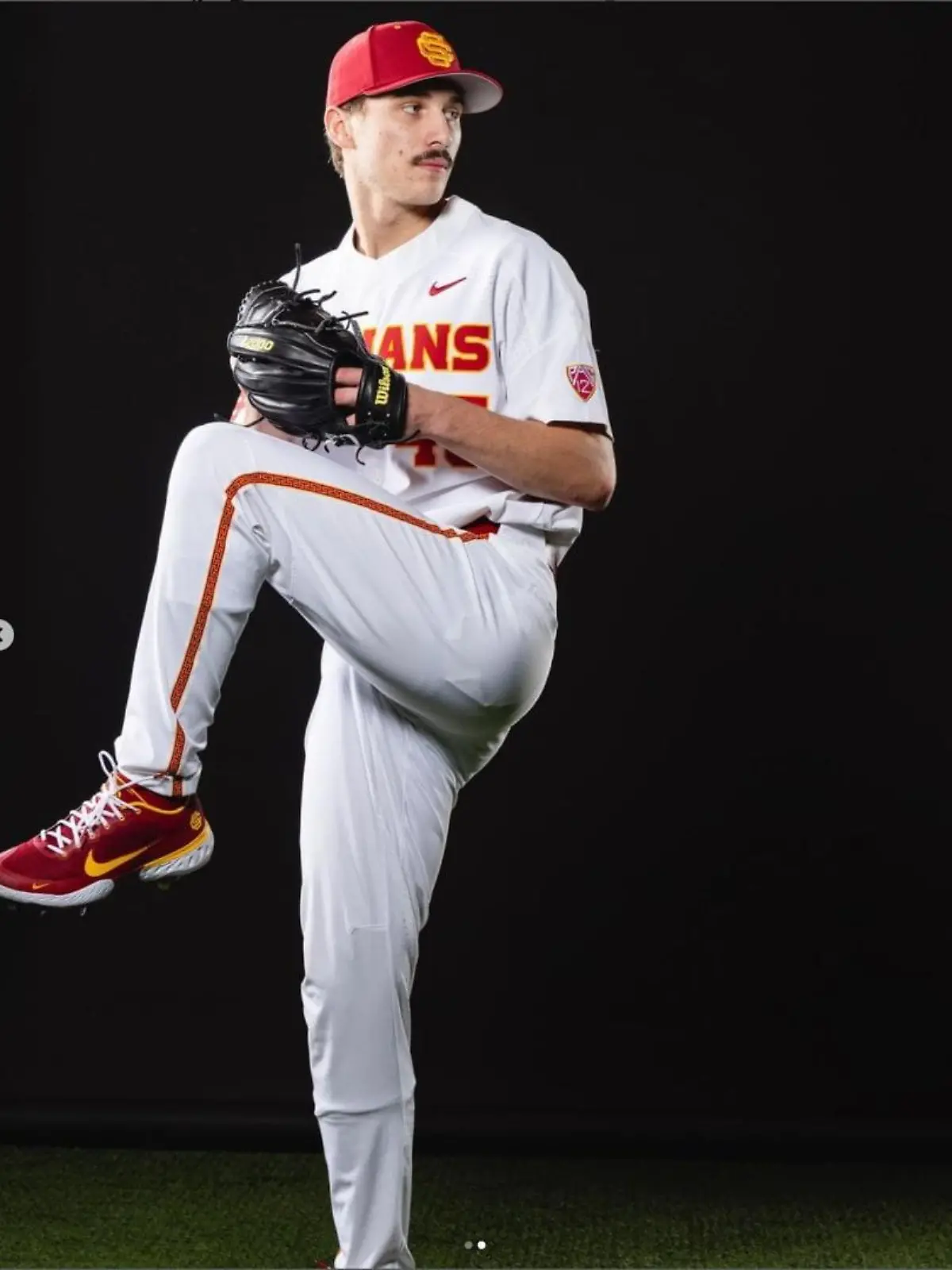 Jadon Agassi will im Baseball Karriere machen.