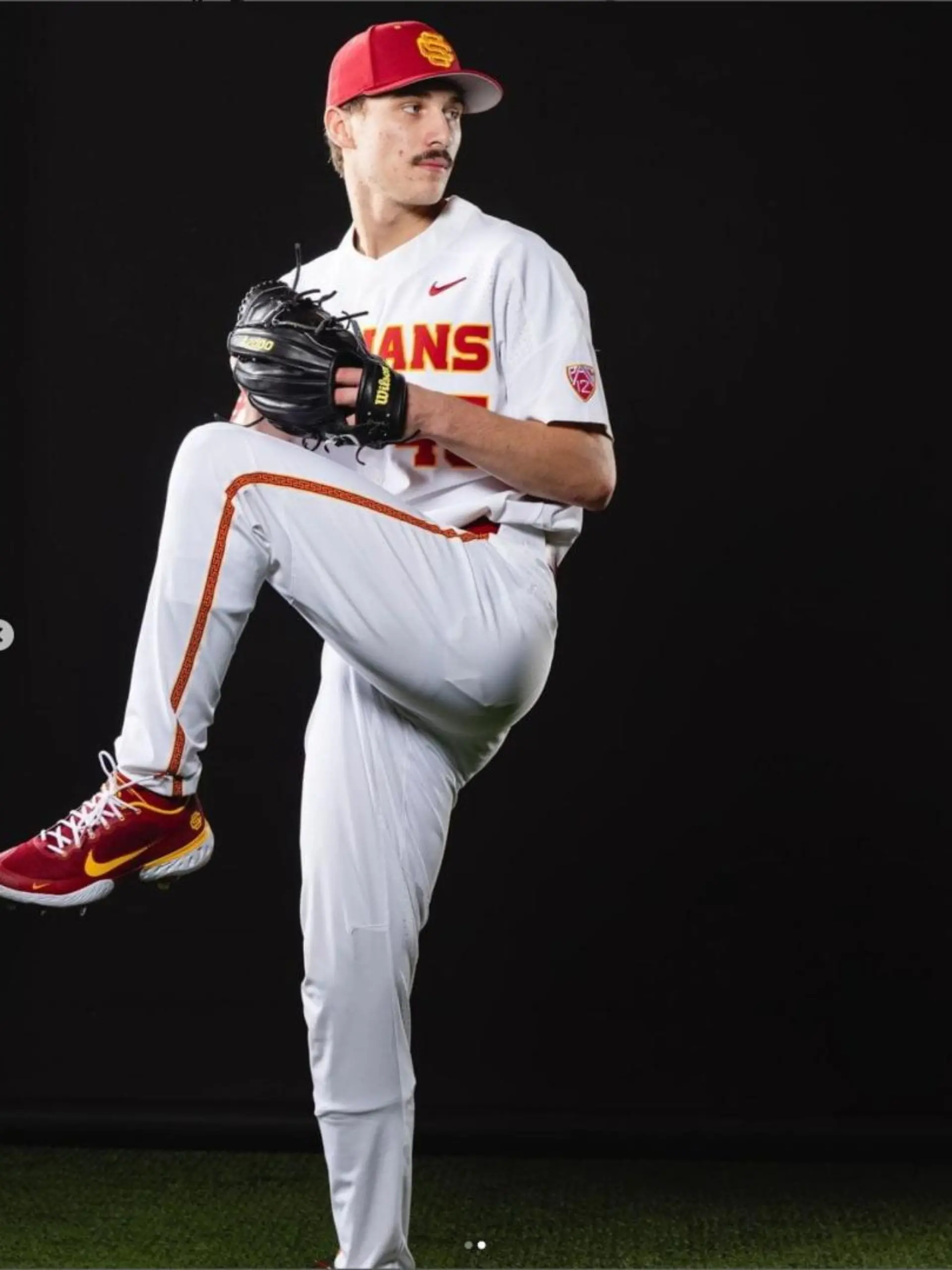 Jadon Agassi will im Baseball Karriere machen.