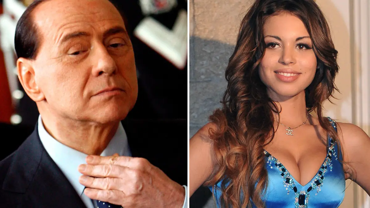 ARCHIV - Kombo mit Archivbildern zeigt Italiens Regierungschef Silvio Berlusconi (23.02.2007) und die Marokkanerin mit dem Spitznamen «Ruby» alias Karima El-Marough (12.11.2010). In Mailand beginnt am Mittwoch der Sexprozess gegen Silvio Berlusconi. Auch die internationalen Medien wollen wissen, was es mit den wilden «Bunga-Bunga»-Partys in der Villa des italienischen Regierungschefs auf sich hatte. Foto: Ettore Ferrari/Zennaro Luca dpa (zu dpa-KORR: «'Rubygate': Lebemann Berlusconi vor seinen Richterinnen) +++(c) dpa - Bildfunk+++