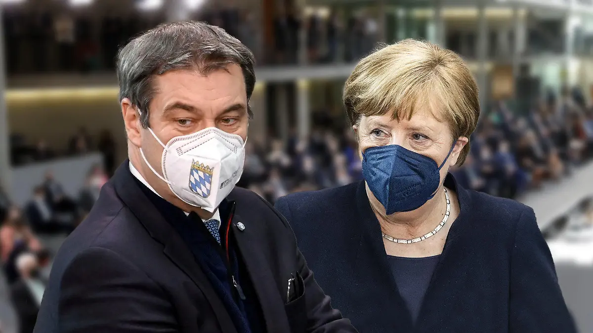 Merkel und Söder