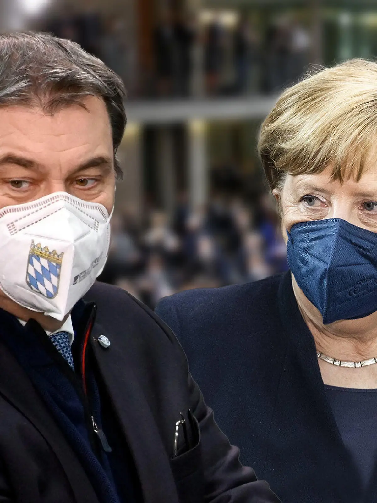 Merkel und Söder