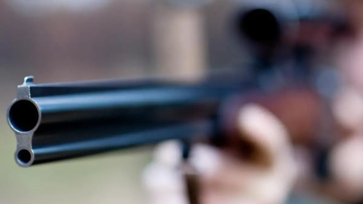 Jäger mit Gewehr