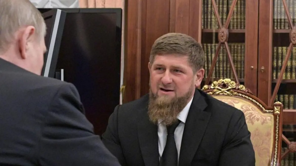 Wladimir Putin trifft Ramsan Kadyrow