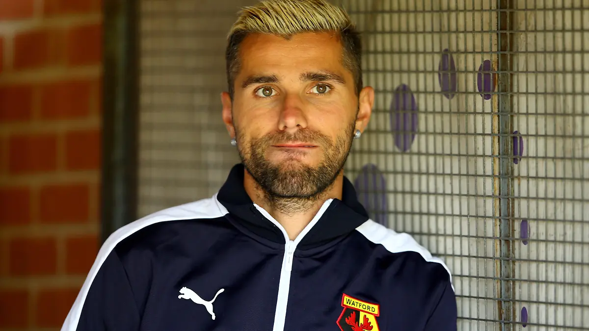 KINGSTON UPON THAMES, ENGLAND - JULY 11: Valon Behrami of Watford looks on during the Pre Season Friendly match between AFC Wimbledon and Watford at The Cherry Red Records Stadium on July 11, 2015 in Kingston upon Thames, England. (Photo by Richard Heathcote/Getty Images)