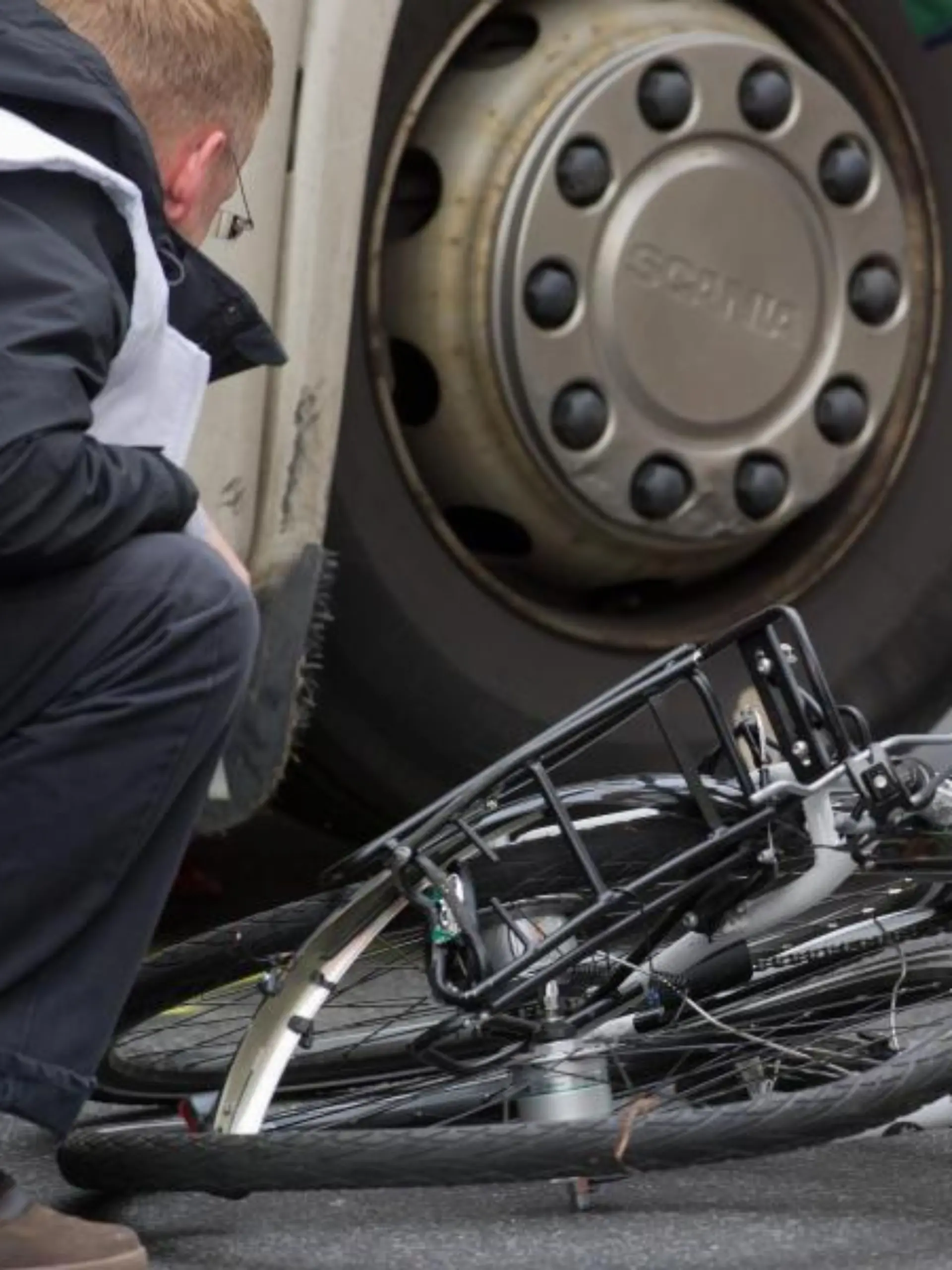 Fahrradunfall mit Lkw