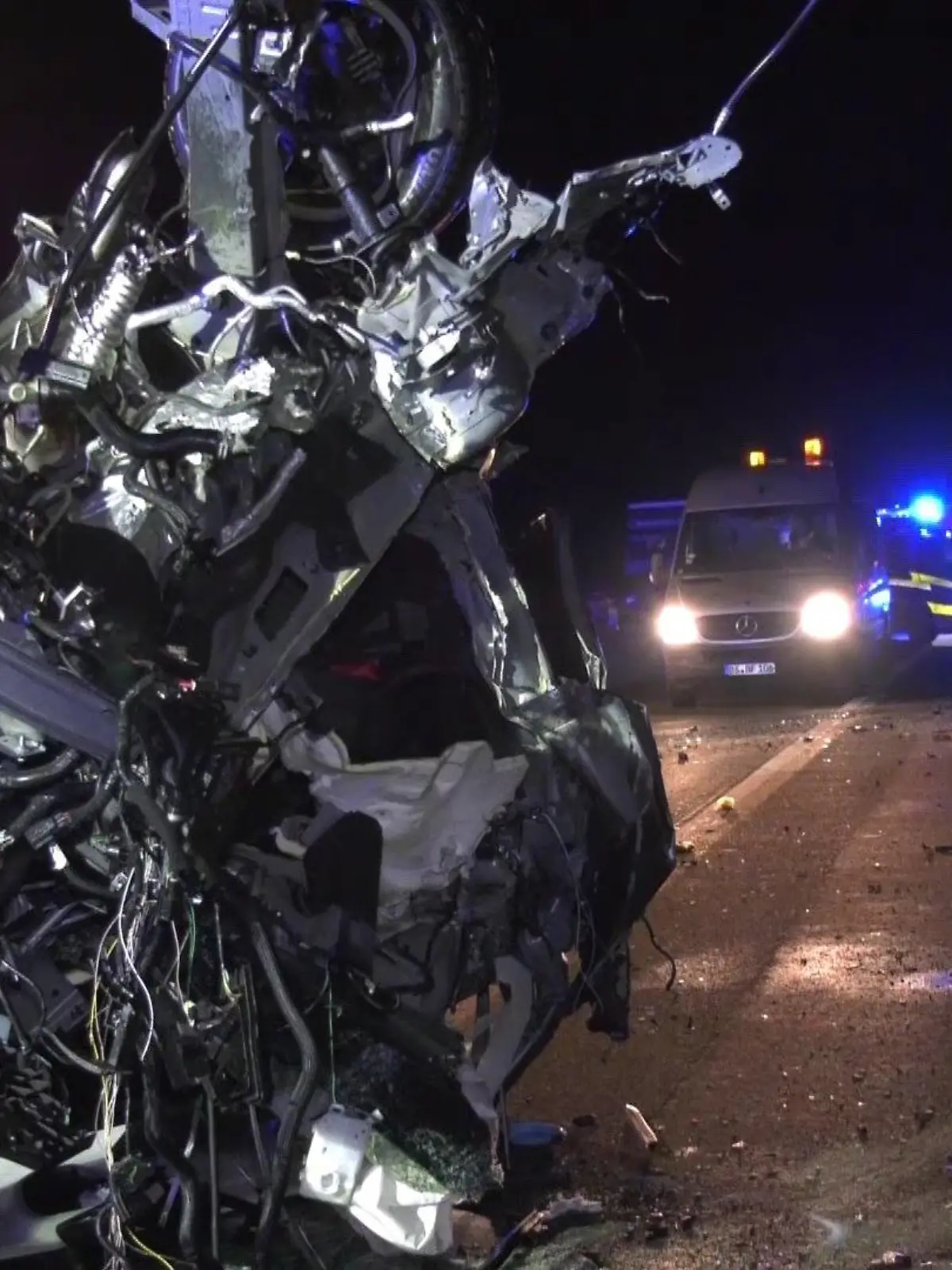 Massencrash auf der A2