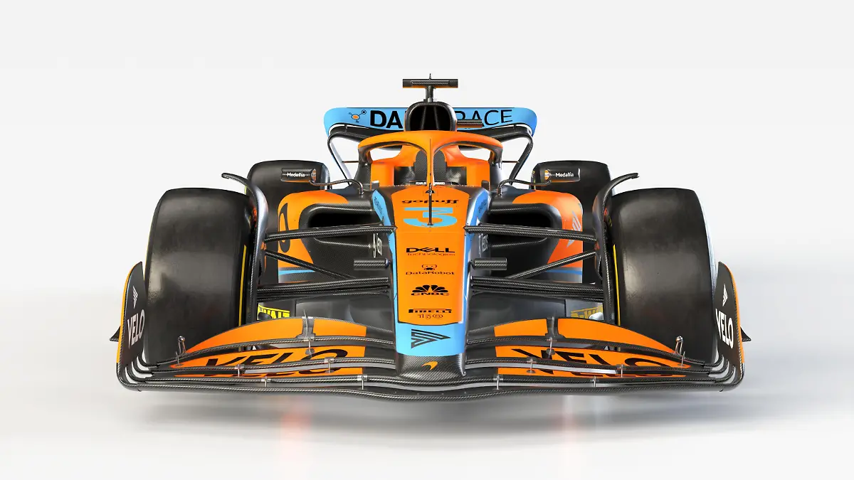 Der neue McLaren MCL36 von vorne