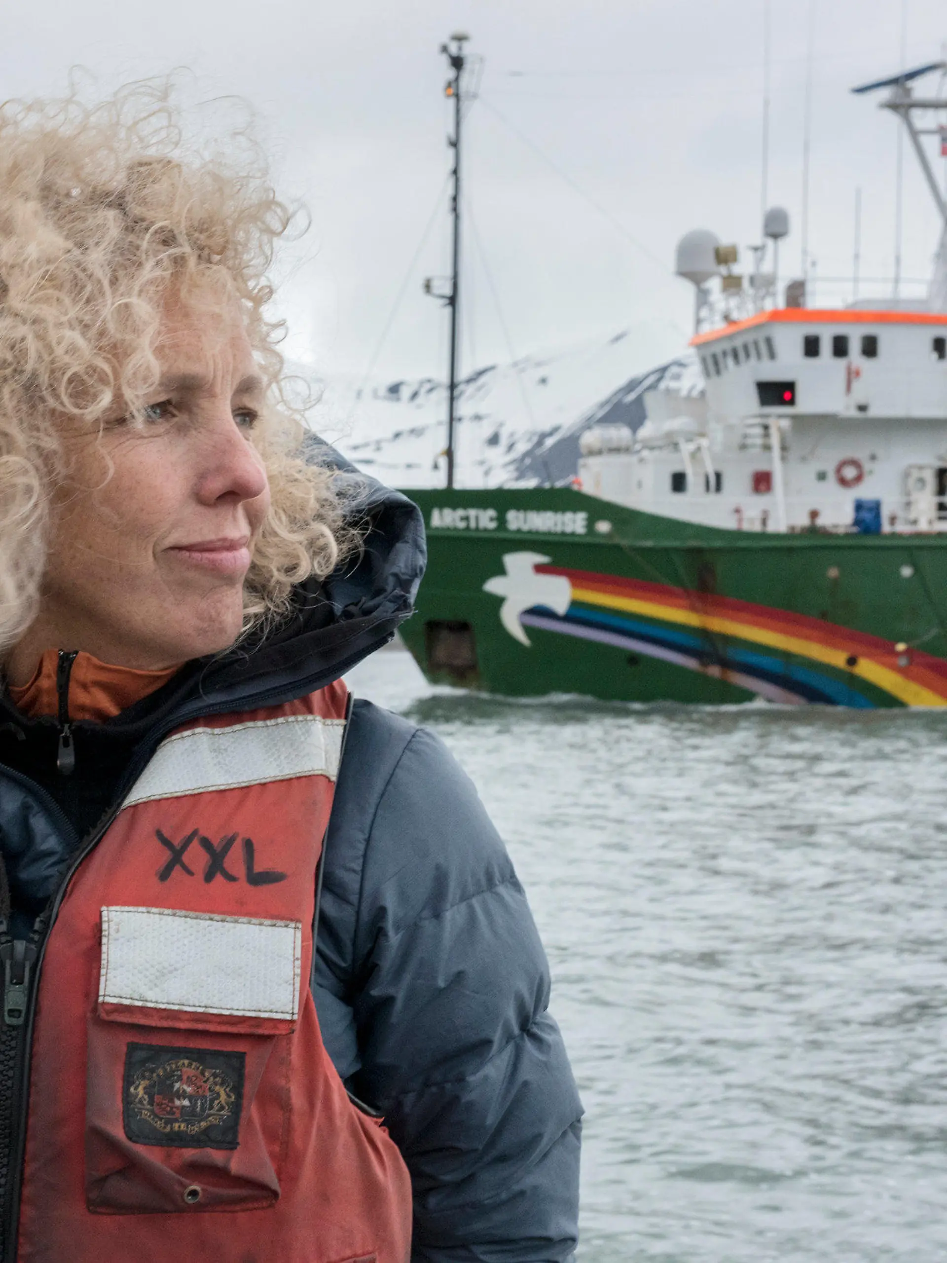 ARCHIV - 04.10.2021, Norwegen, ---: Jennifer Morgan, Executive Director Greenpeace International, nimmt an einer Greenpeace Kampagne teil. Die US-amerikanische Umweltaktivistin Jennifer Morgan soll nach einem «Spiegel»-Bericht Sonderbeauftragte der Bundesregierung für internationale Klimapolitik werden. (zu dpa: «Spiegel»: Greenpeace-Chefin wird Regierungsbeauftragte für Klima) Foto: Christian Åslund/Greenpeace/dpa - ACHTUNG: Nur zur redaktionellen Verwendung im Zusammenhang mit der aktuellen Berichterstattung und nur mit vollständiger Nennung des vorstehenden Credits +++ dpa-Bildfunk +++