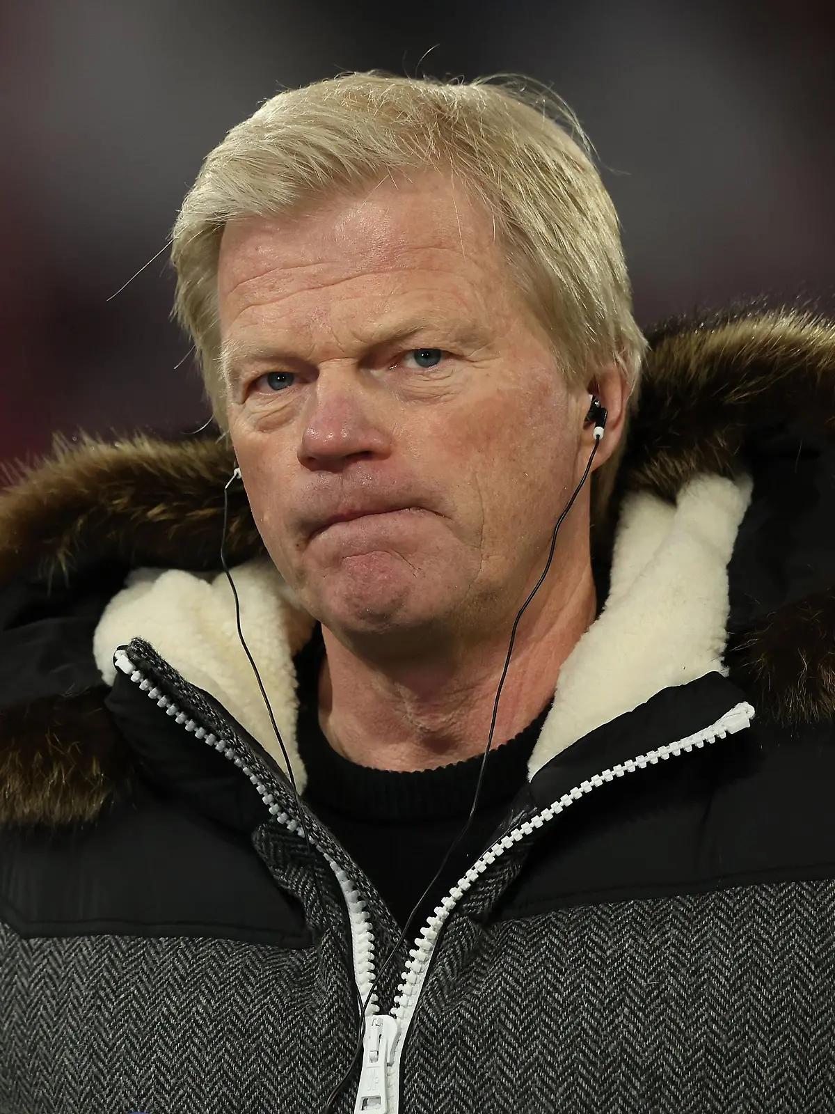 MUNICH, GERMANY - FEBRUARY 05: Oliver Kahn, Manager of FC Bayern München looks on ahead of the Bundesliga match between FC Bayern München and RB Leipzig at Allianz Arena on February 05, 2022 in Munich, Germany. (Photo by Alexander Hassenstein/Getty Images)