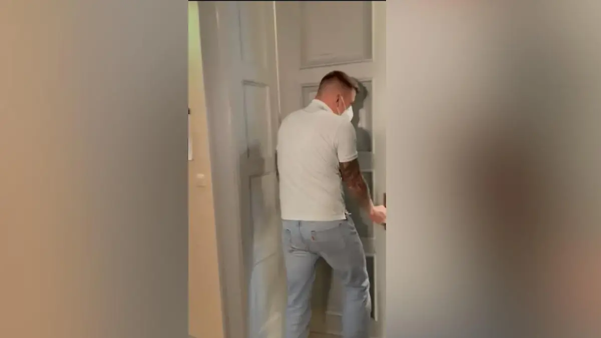Gzuz in Hamburg vor Gericht.
